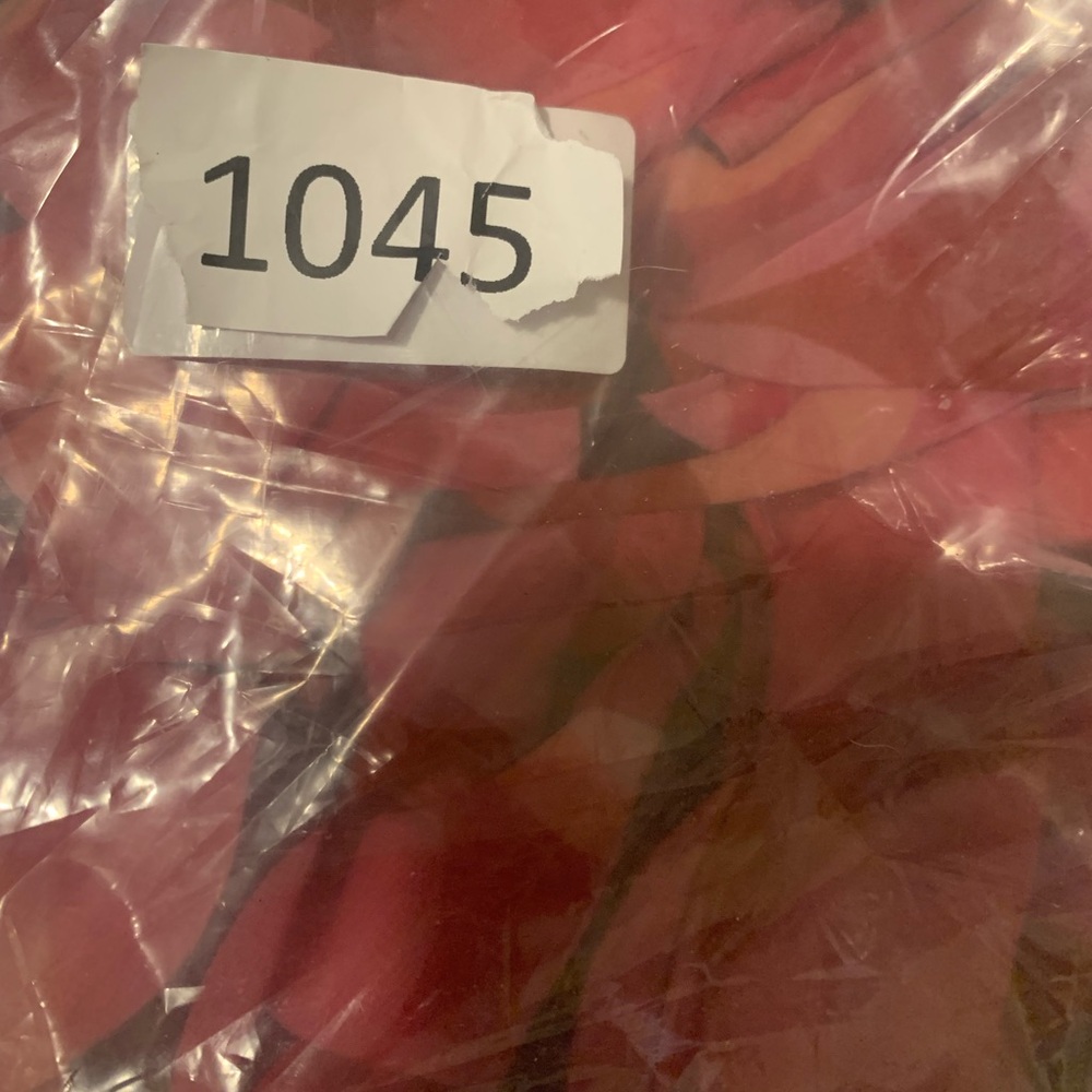 Plus NOTATIONS Rosey Top, Sheer,Long Sleeved Romantic,Easy-to-Pack!Reds& Pinks - Picture 11 of 11